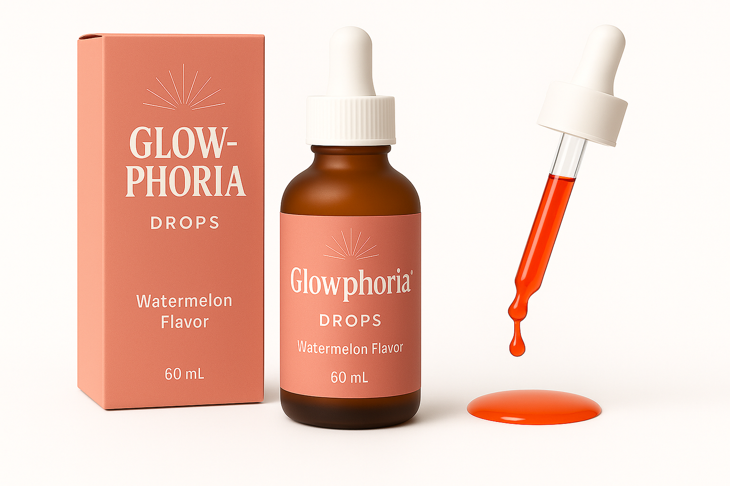 Image corrigée avec Glowphoria™ sur la bouteille